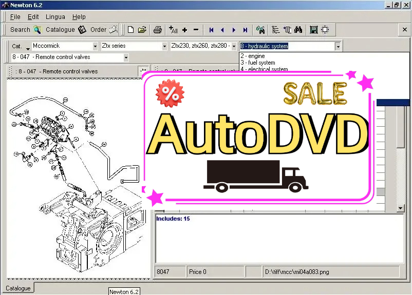 แคตตาล็อกอะไหล่ AutoDVD McCorm - Books บทวิจารณ์และราคา