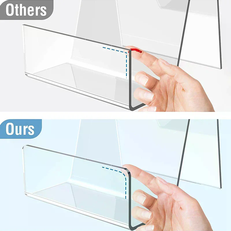 1 ชิ้น ที่วางหนังสือการ์ตูนอะค - Clear Acrylic Book Stand Holder บทวิจารณ์และราคา
