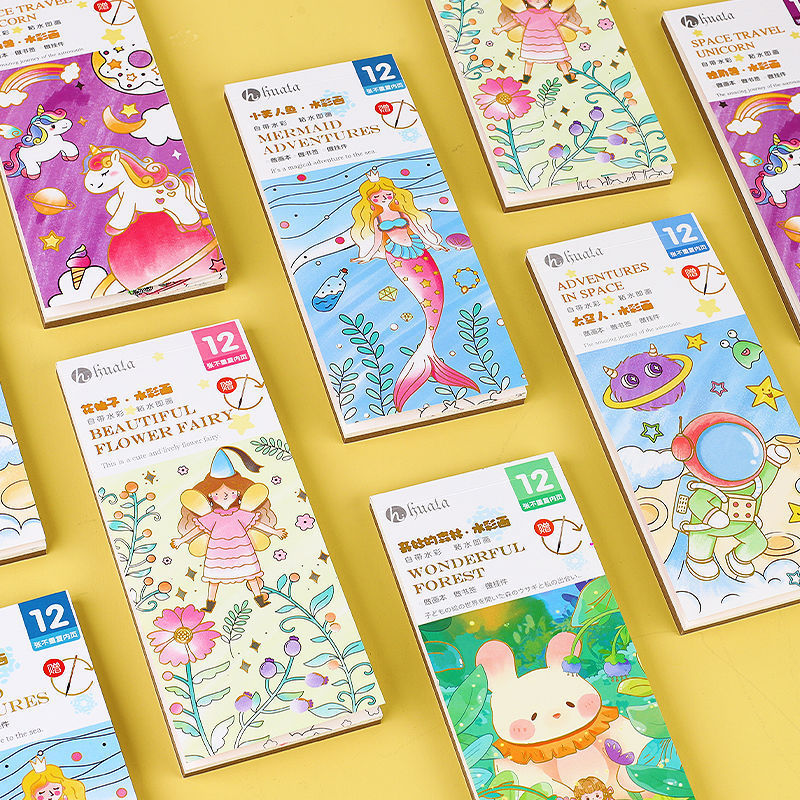 Bview Art Magic สมุดระบายสีที่ - Reusable Water Magic Coloring Book บทวิจารณ์และราคา