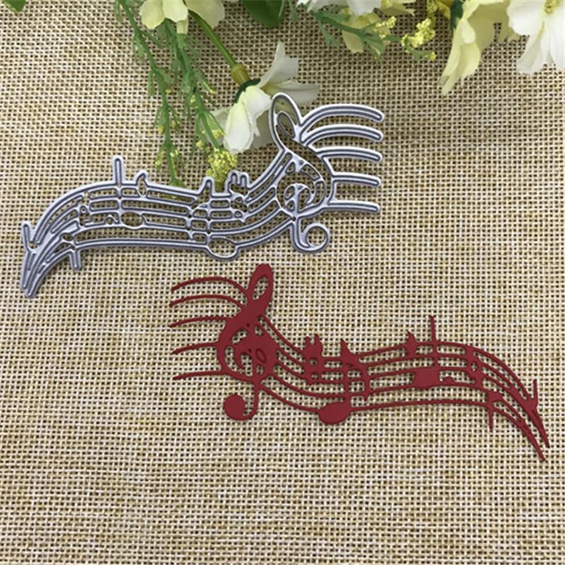1/2 ชิ้น แม่พิมพ์ตัดโลหะลายโน้ - Blank Sheet Music Notebook บทวิจารณ์และราคา
