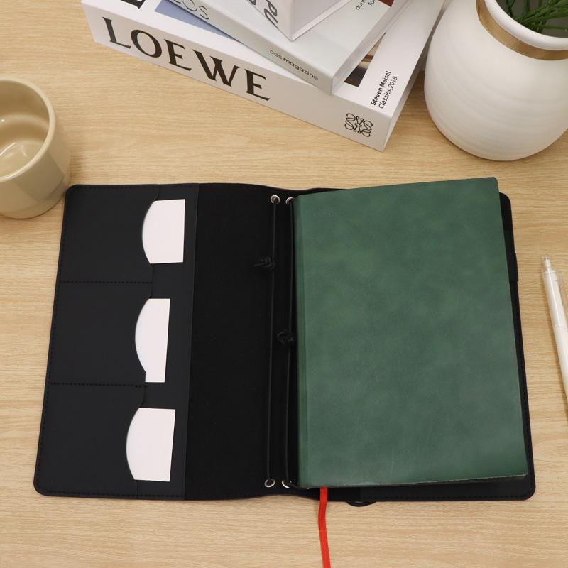 ปกสมุดบันทึกหนังวินเทจ |   สมุ - Vintage Leather Journal Notebook บทวิจารณ์และราคา