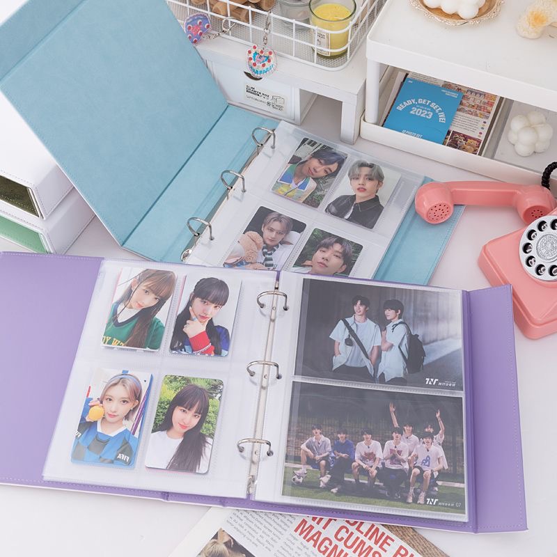 A5 Binder Photocards แม่เหล็ก  - Kpop Photo Card Binder 3 Inch บทวิจารณ์และราคา