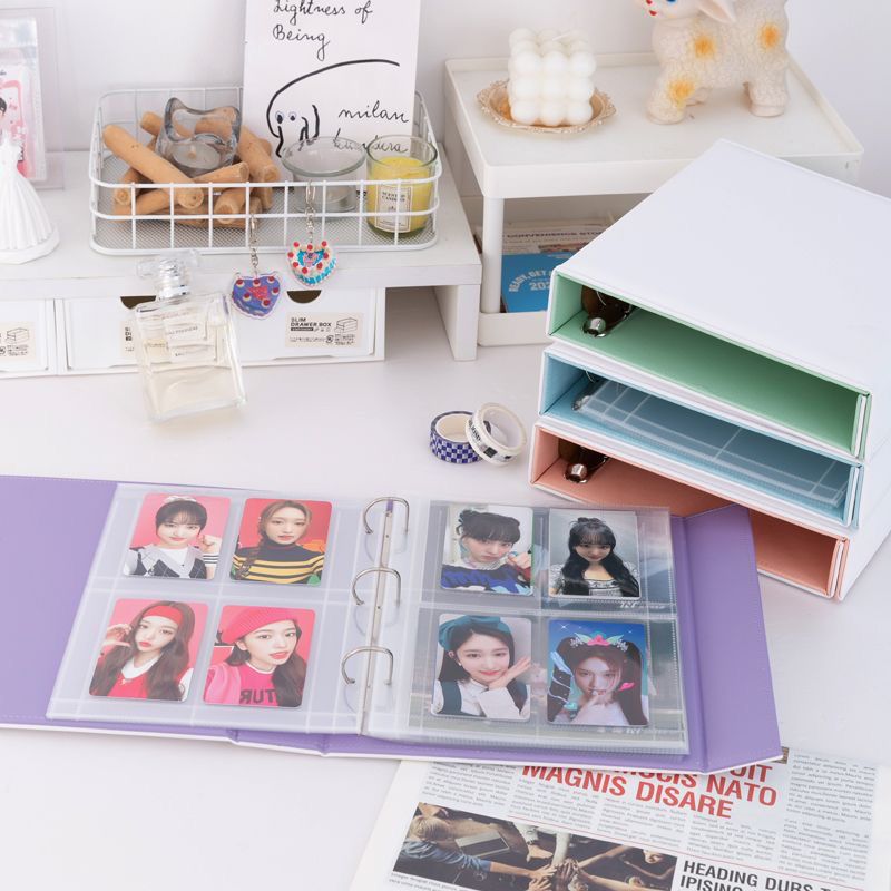 A5 Binder Photocards แม่เหล็ก  - Kpop Photo Card Binder 3 Inch บทวิจารณ์และราคา