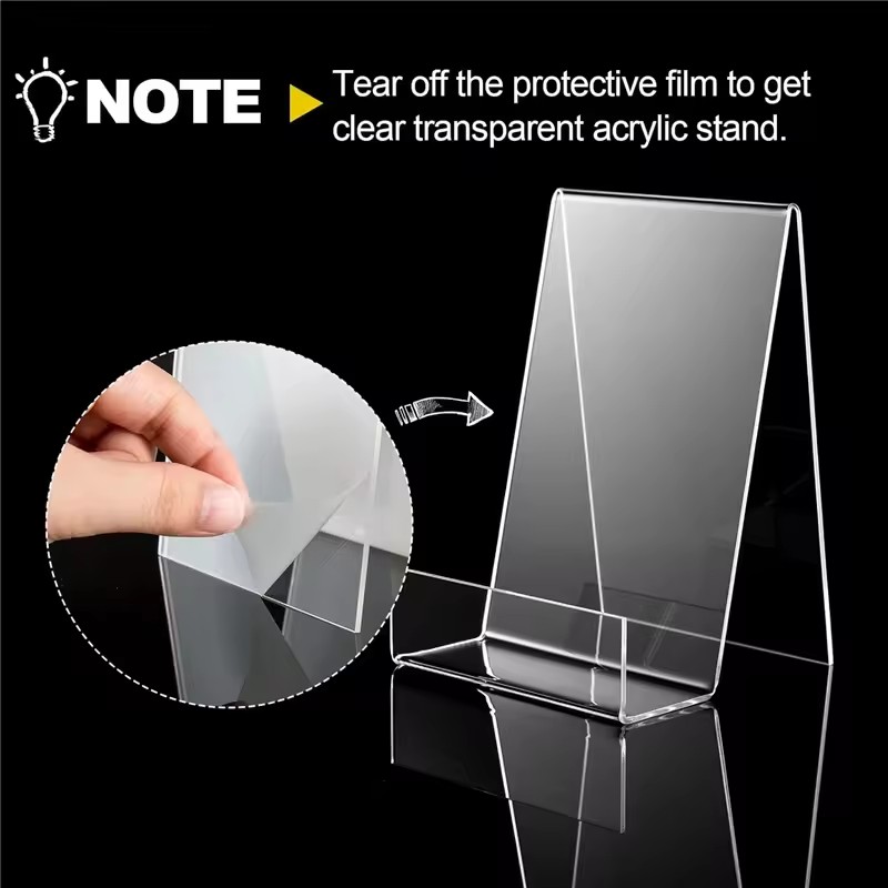 ขาตั้งหนังสือปรับระดับได้แบบใส - Clear Acrylic Book Stand Holder บทวิจารณ์และราคา
