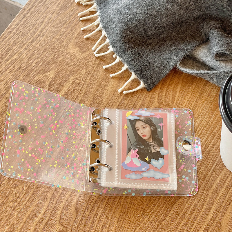 MINKYS มาใหม่ Kawaii Bling Sta - Kpop Photo Card Binder 3 Inch บทวิจารณ์และราคา
