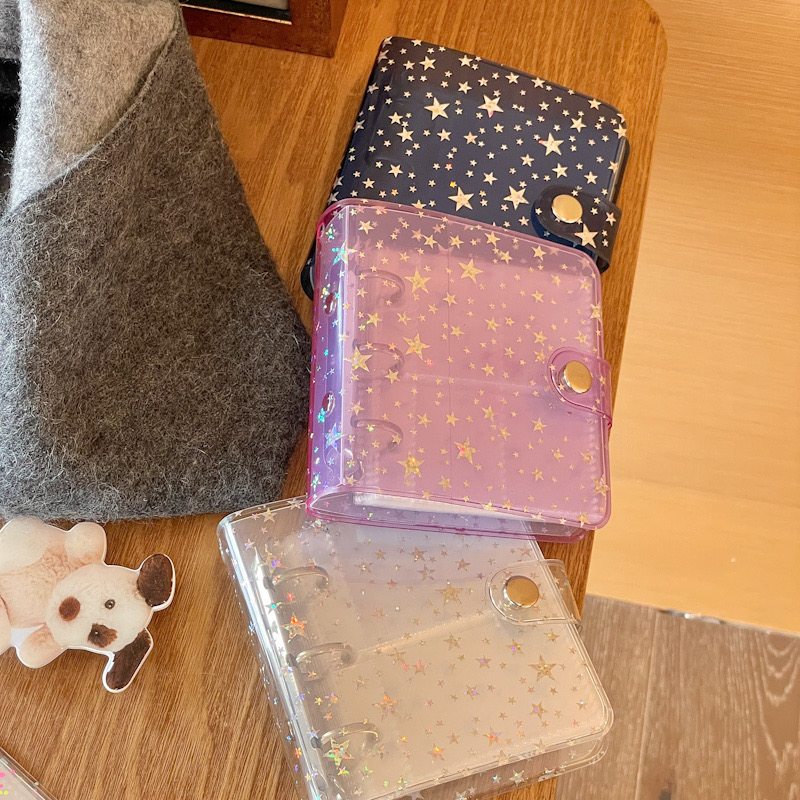 MINKYS มาใหม่ Kawaii Bling Sta - Kpop Photo Card Binder 3 Inch บทวิจารณ์และราคา