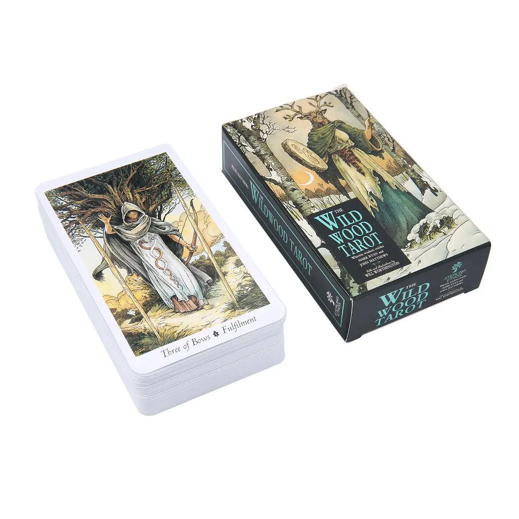 ไพ่ทาโรต์ไม้ป่า 78 Oracle Engl - Tarot Deck With Guidebook บทวิจารณ์และราคา