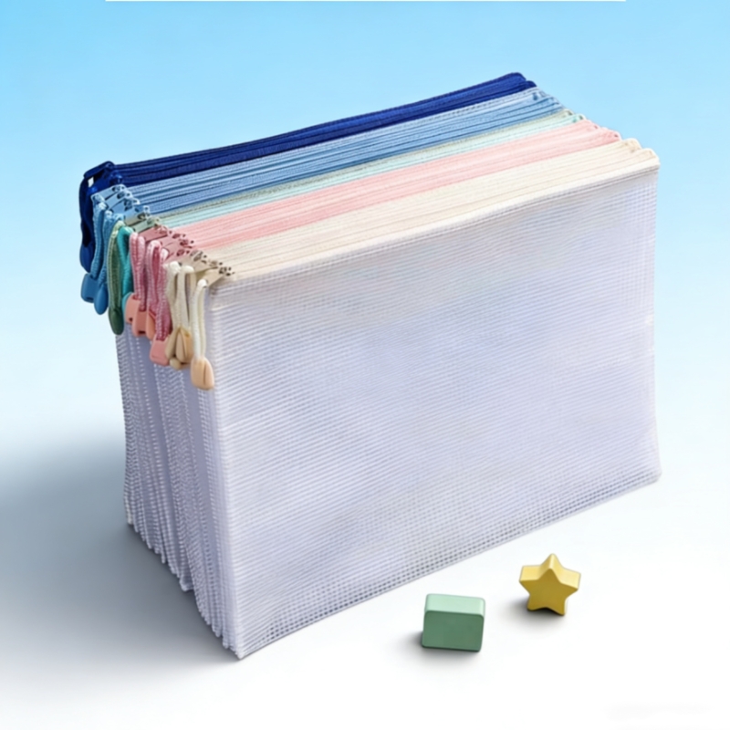A4 กระเป๋าตาข่ายใสกันน้ำความจุ - Stationery Books บทวิจารณ์และราคา
