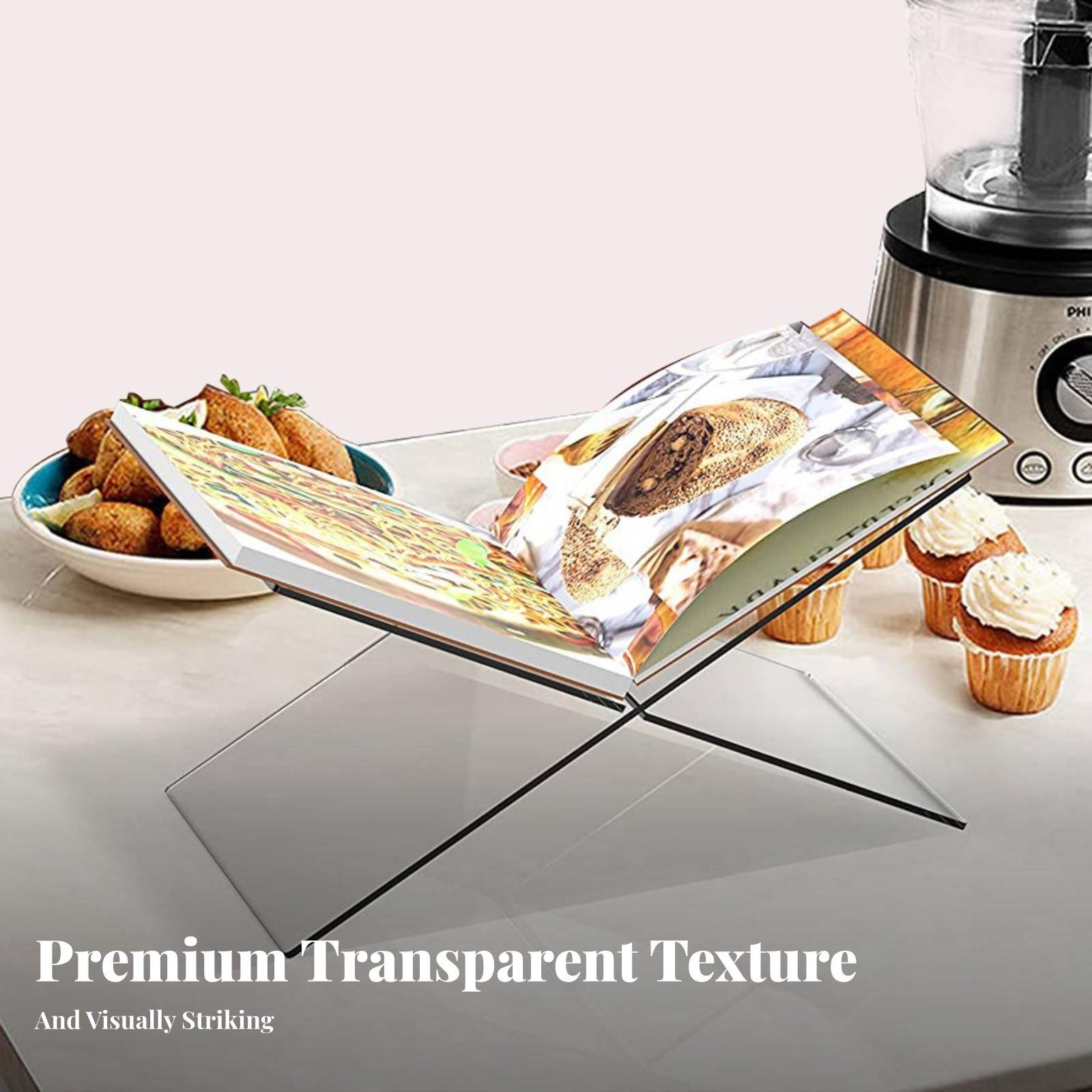 ที่วางหนังสืออะคริลิกใสหนา ที่ - Clear Acrylic Book Stand Holder บทวิจารณ์และราคา