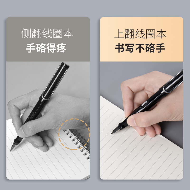 A4 A5 B5 Spiral book coil โน้ต - A5 Spiral Dotted Grid Notebook บทวิจารณ์และราคา