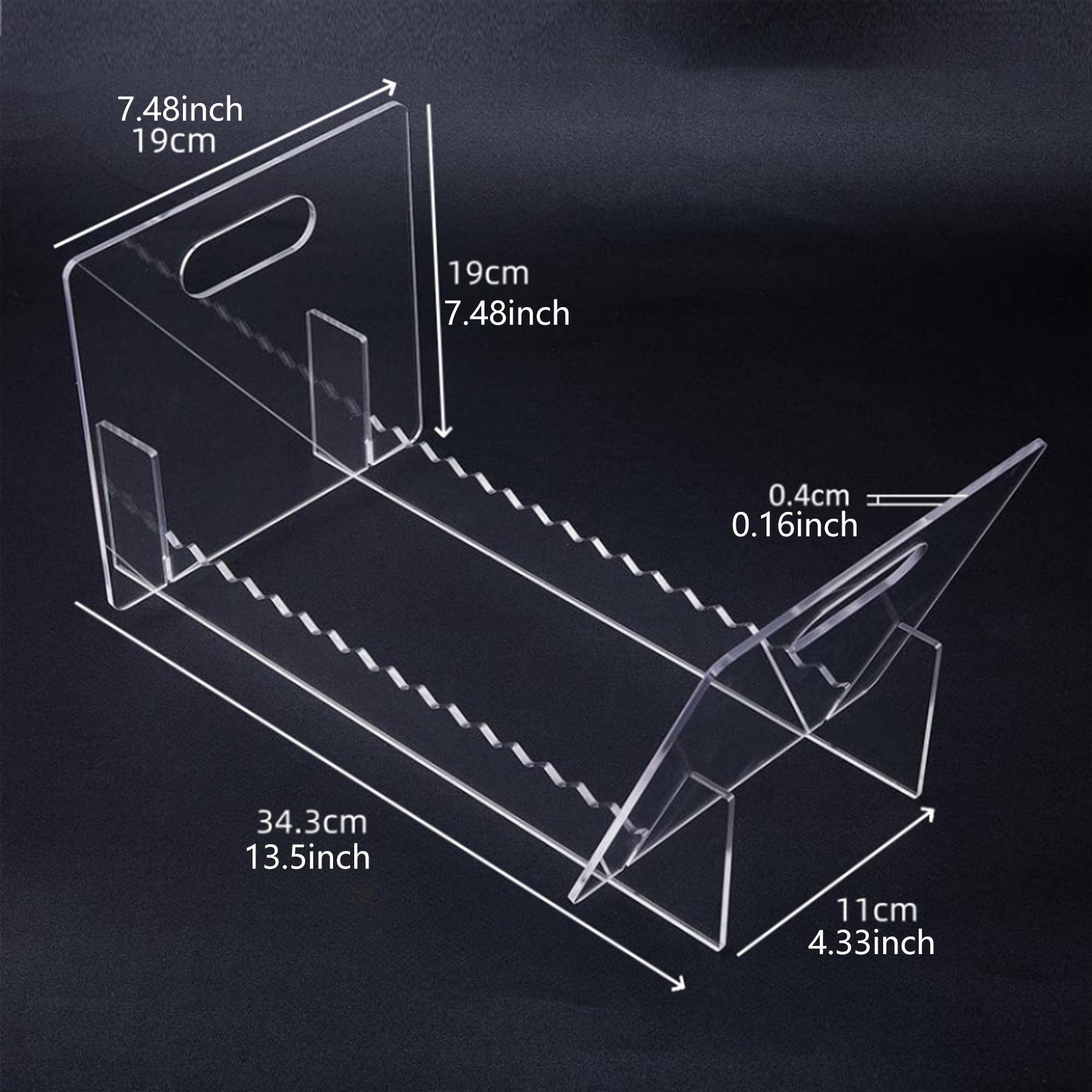 ที่วางแผ่นเสียงอะคริลิกไวนิล,  - Clear Acrylic Book Stand Holder บทวิจารณ์และราคา